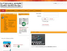 Tablet Screenshot of latatt.catalogoutensili.it